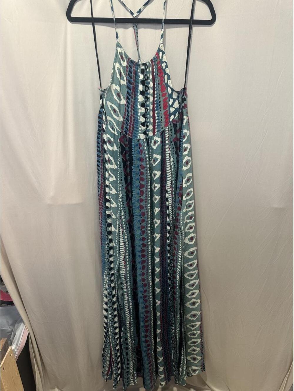 Somedays Women's Multi and Blue Dress, Size XS